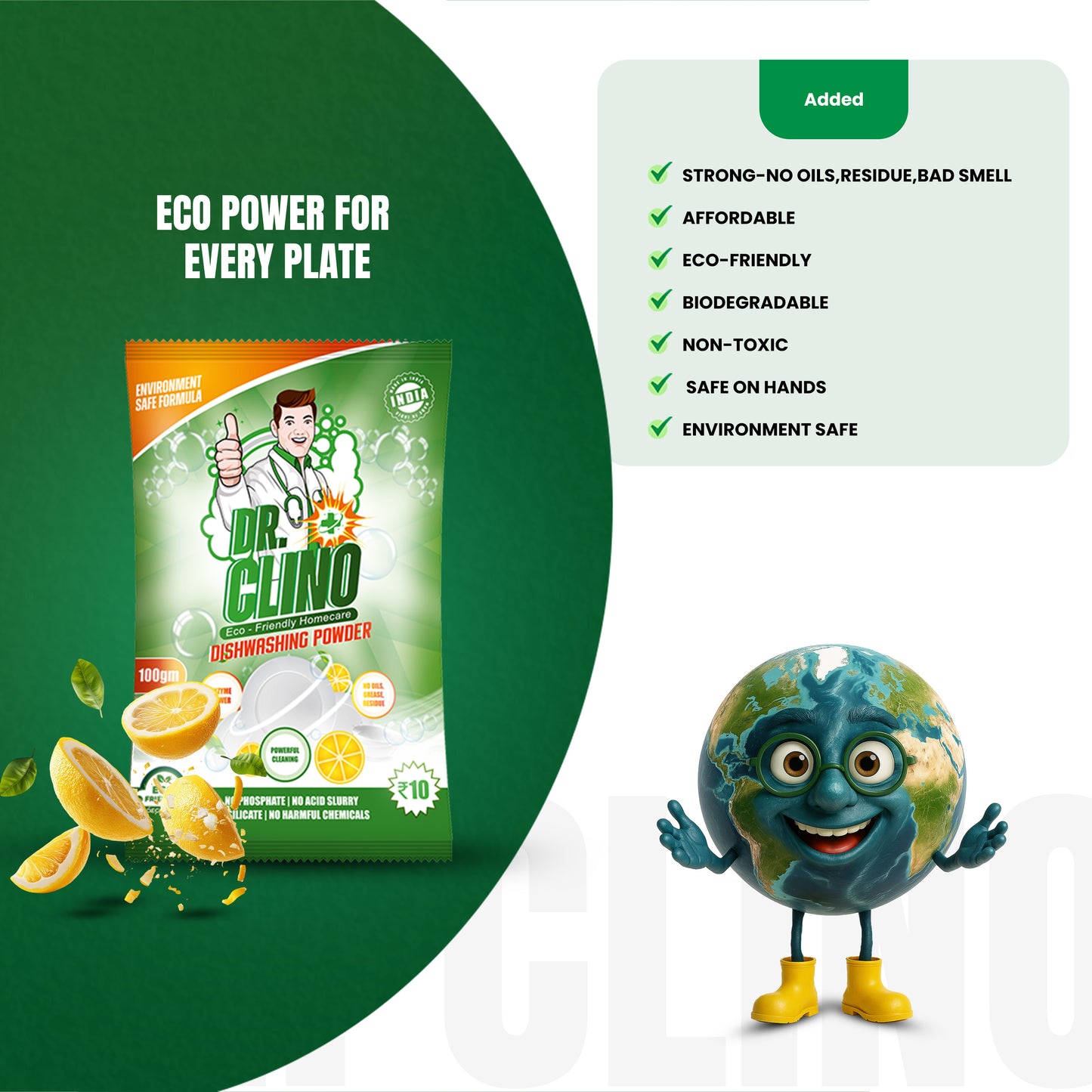 Dishwashing - Powder To Liquid
