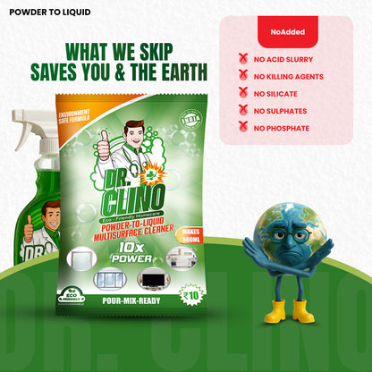Multisurface Cleaner - Powder To Liquuid
