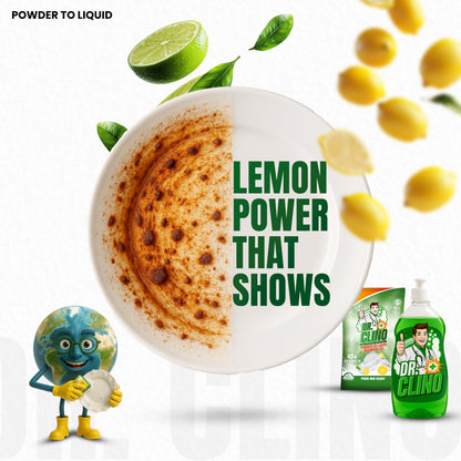 Dishwash Gel - Powder to Liquid